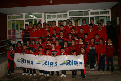 Foto de grupo del social junior 2012