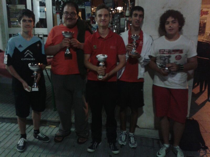 Podium I Torneo A Goleta 2013