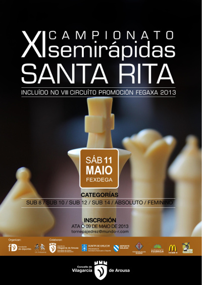 Cartel torneo santa rita 2013 