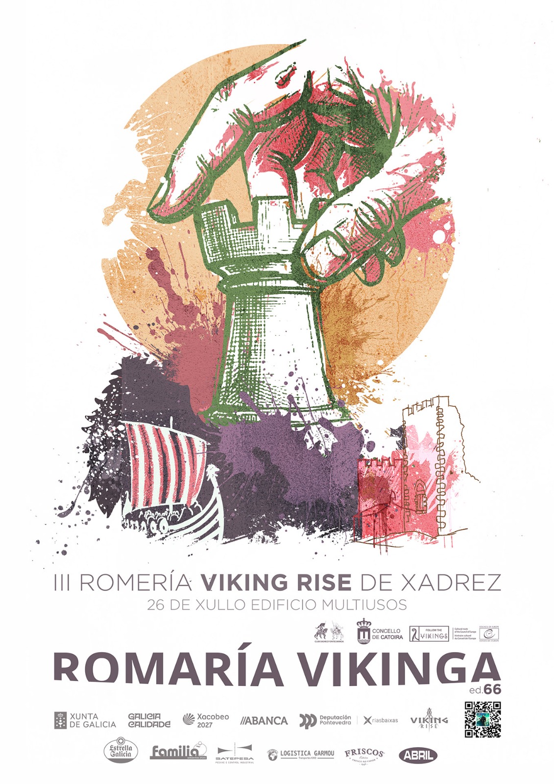 III Romaría Vikinga de Xadrez – Catoira