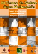XVIII Open Xadrez McDonald’s Vilagarcía