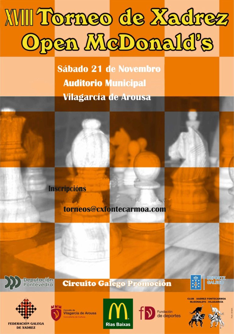 XVIII Open Xadrez McDonald’s Vilagarcía